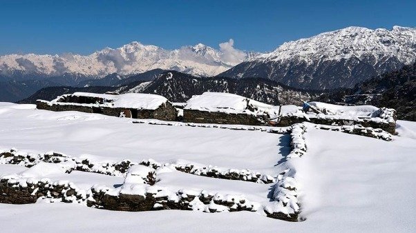 Chopta between Kedarnath Yatra