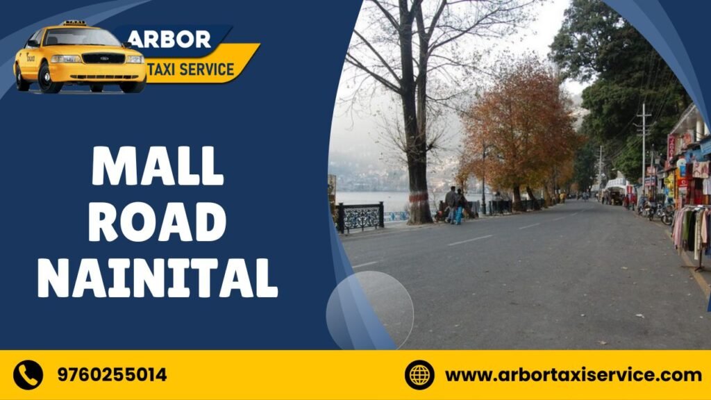 Mall Road Nainital